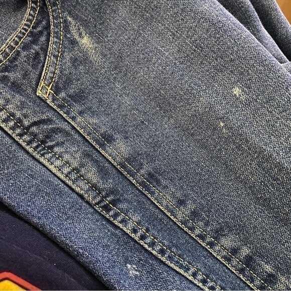 Vintage 80s Cristina’s High Rise Tapered Jeans Medium Wash Indigo 13/14 - Picture 4 of 12
